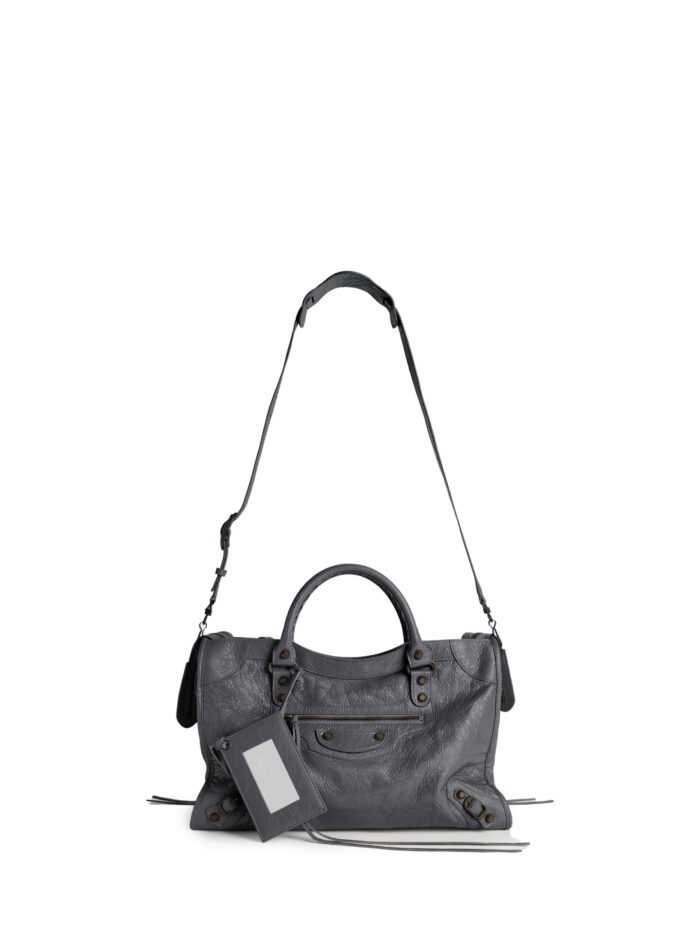 Balenciaga Medium Le City bag in volcanic stone