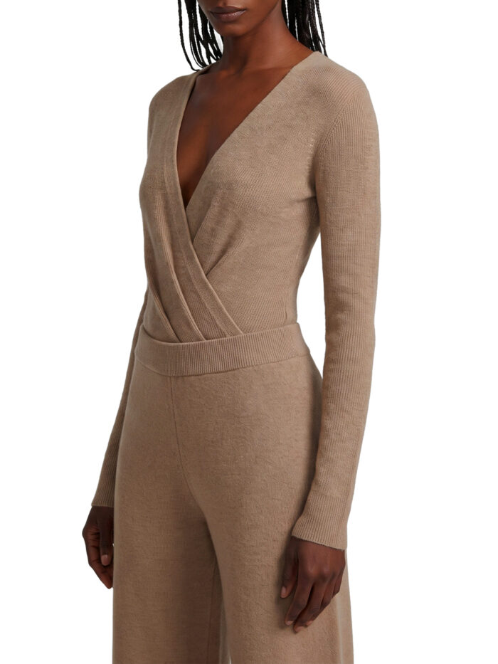 Max Mara Gelato bodysuit in cashmere yarn