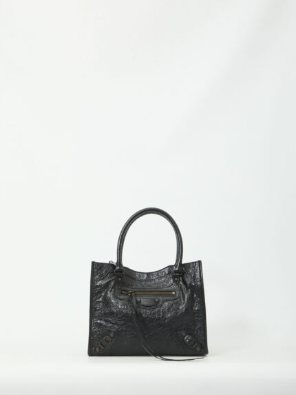 Balenciaga Black Le City mini tote bag