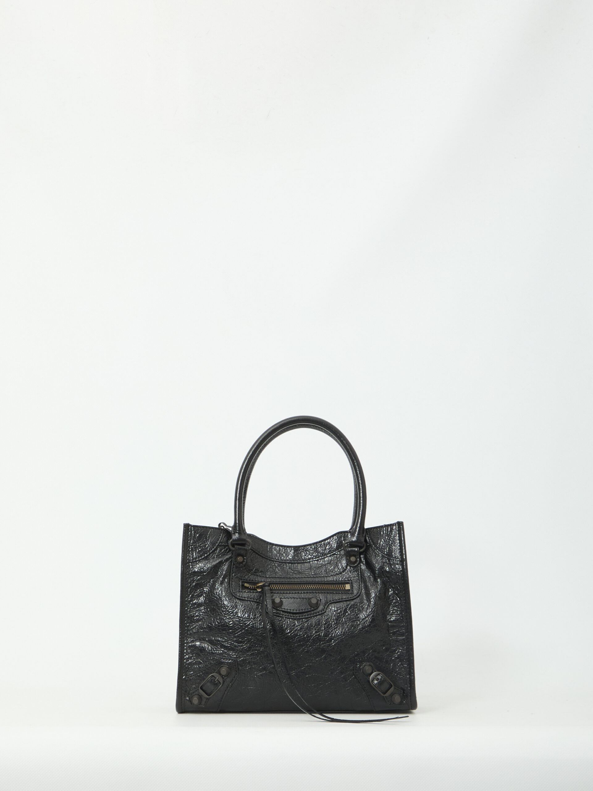Balenciaga Black Le City mini tote bag