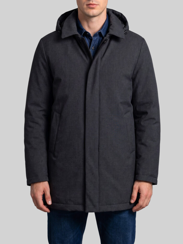 Herno Waterproof flannel jacket