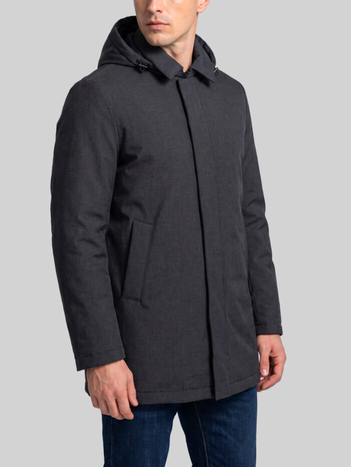 Herno Waterproof flannel jacket