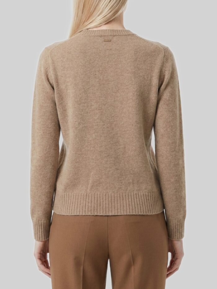 Max Mara Lume sweater in dark grey cashmere