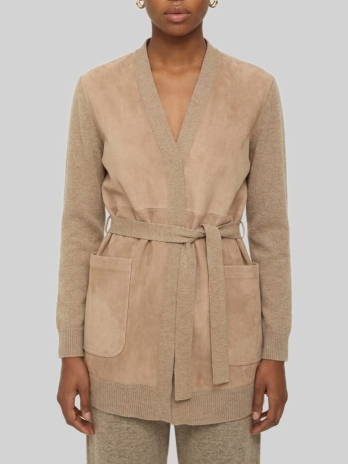 Max Mara Oliveto cardigan in wool and cashmere