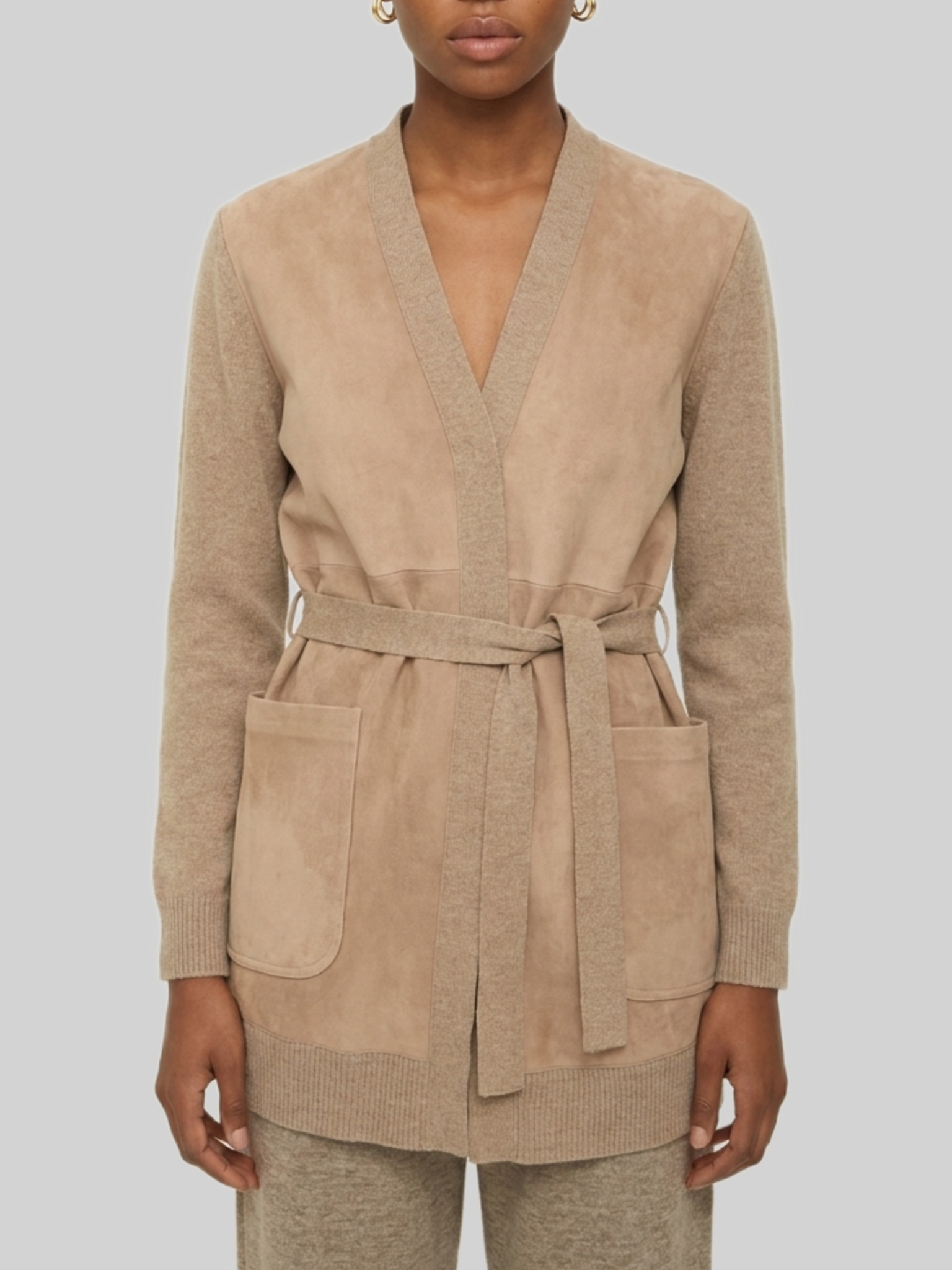 Max Mara Oliveto cardigan in wool and cashmere