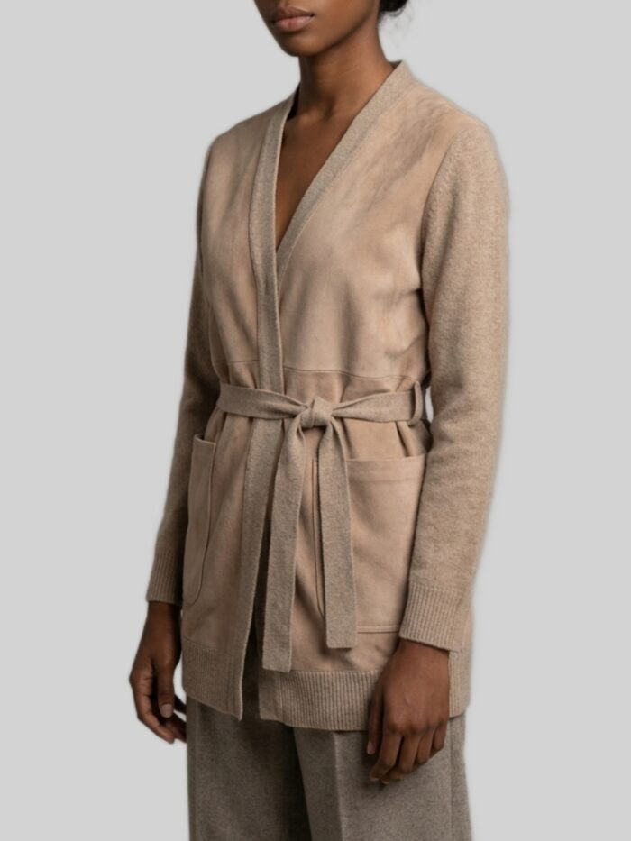 Max Mara Oliveto cardigan in wool and cashmere