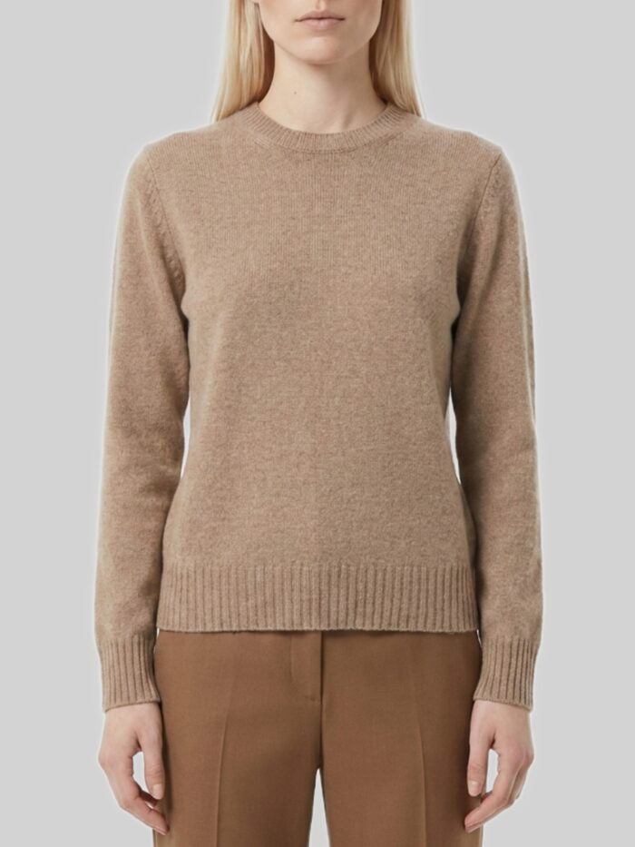 max mara lume sweater in dark grey cashmere Max Mara Lume sweater in dark grey cashmere