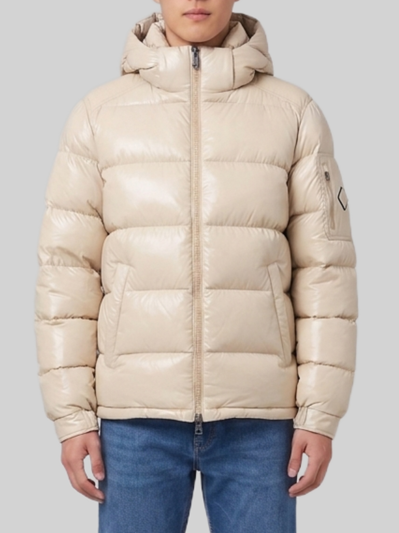 Herno Polar Tech hooded down jacket