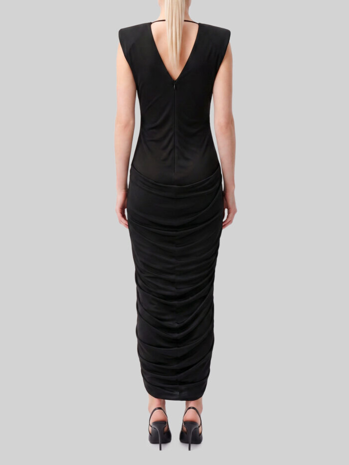 Versace Viscose jersey evening dress