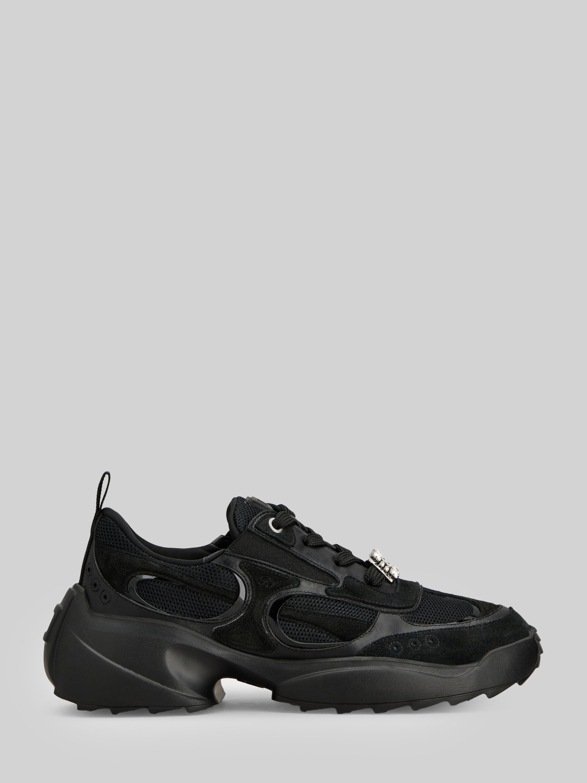 Roger Vivier Viv' on the Run sneakers in leather and fabric