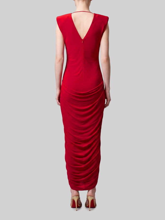 Versace Viscose jersey evening dress