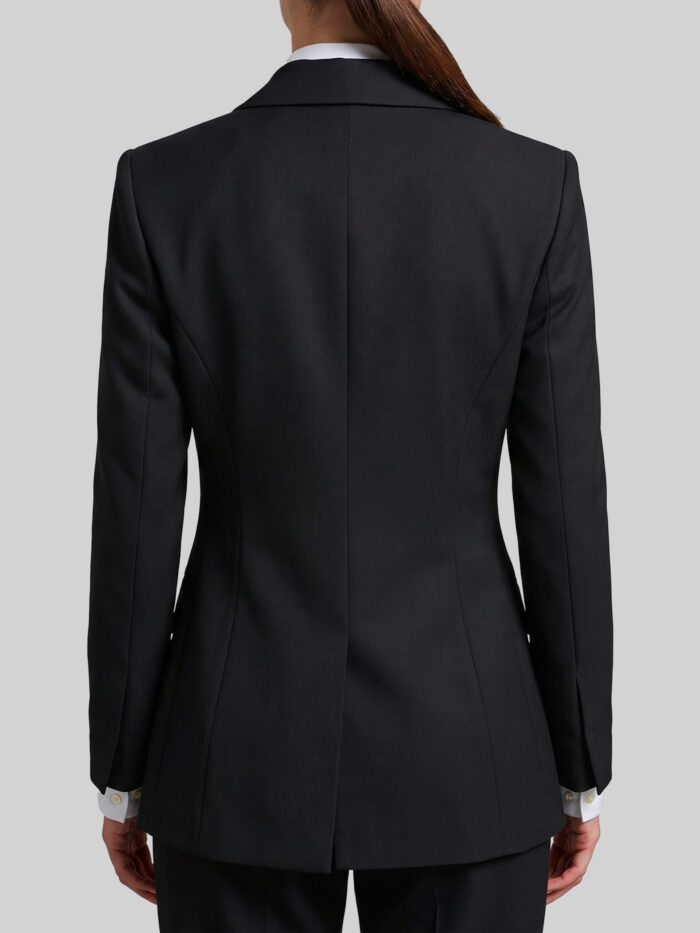 Sutton New York Single-breasted technical fabric jacket
