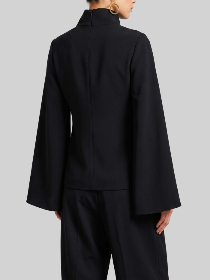 Sutton New York Split sleeves bell top