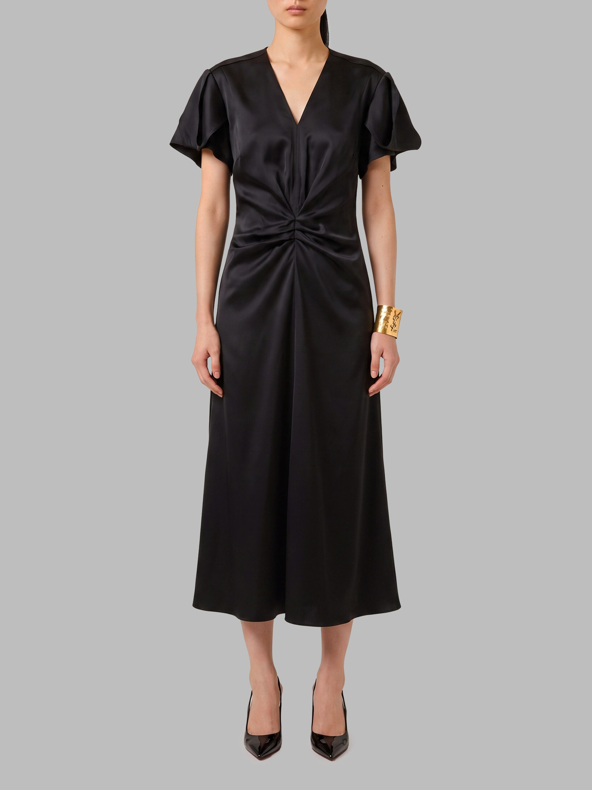 Sutton New York Midi dress with draping