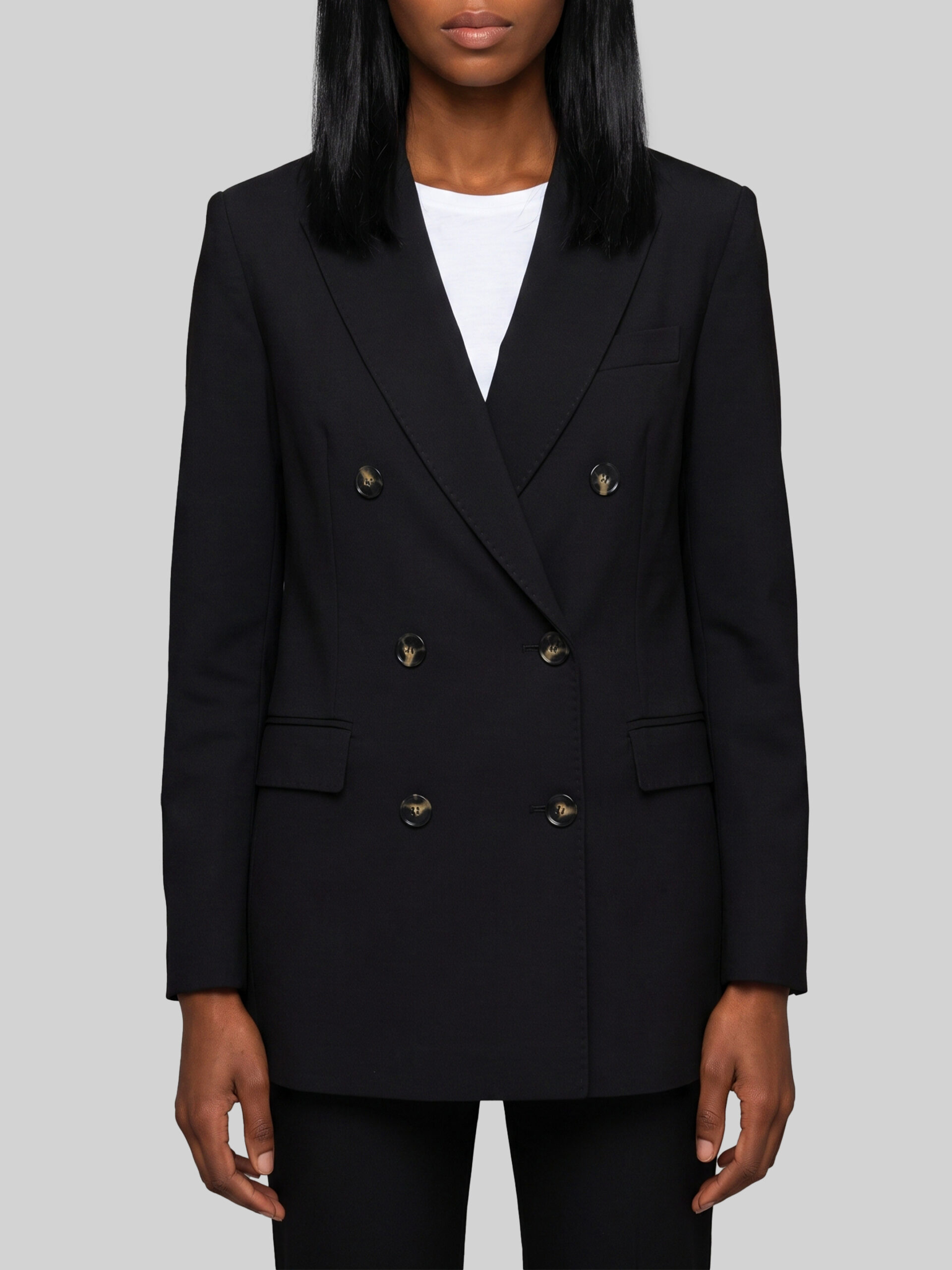 Sutton New York Double-breasted black jacket