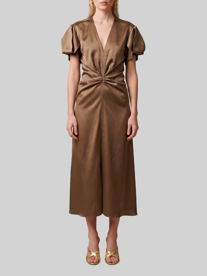 sutton new york midi dress with draping Sutton New York Midi dress with draping