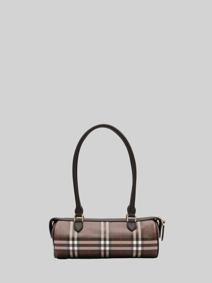 Burberry Mini Check Barrel bag