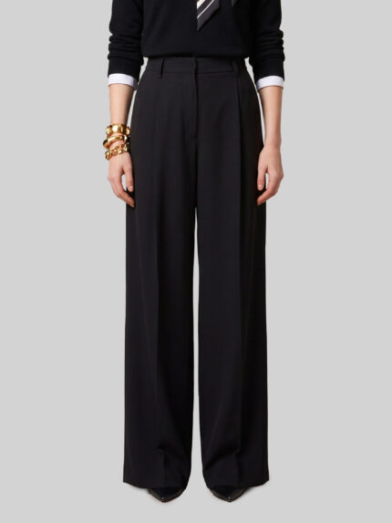 Sutton New York Light stretch canvas pants in black