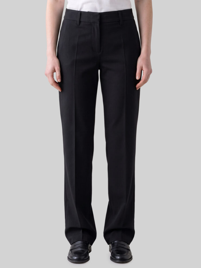 Sutton New York Black stretch canvas trousers