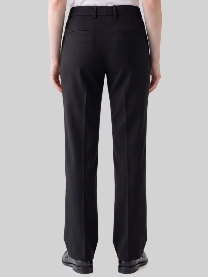 Sutton New York Black stretch canvas trousers