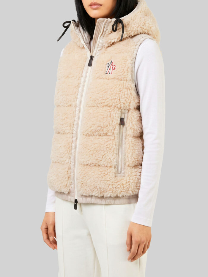 Moncler Grenoble Teddy Fleece Gilet