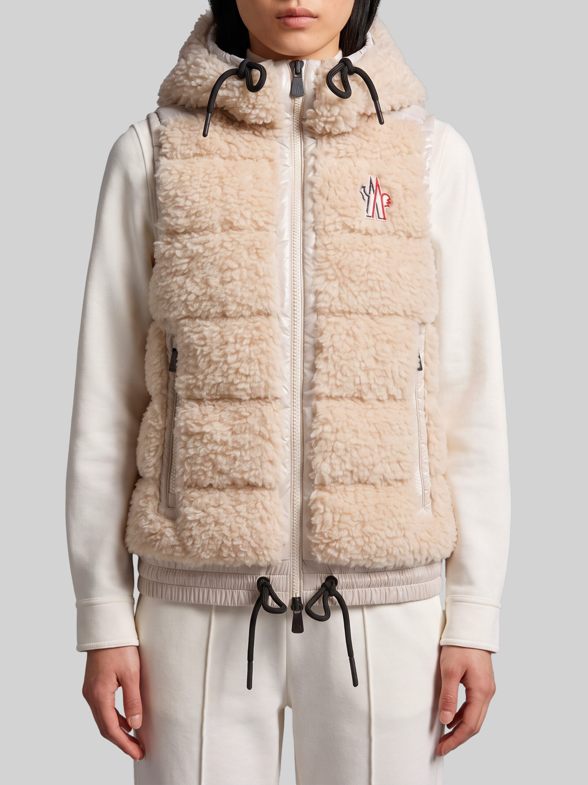 Moncler Grenoble Teddy Fleece Gilet