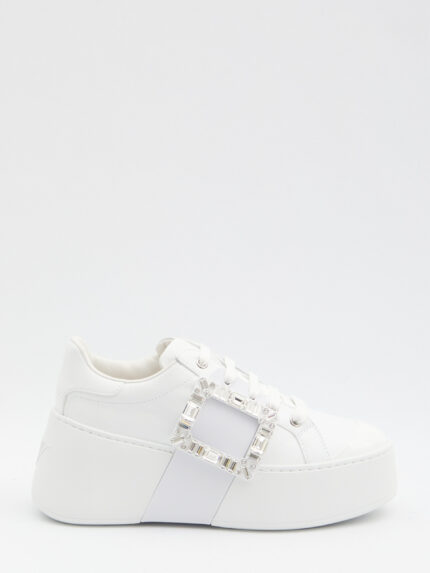 Roger Vivier Viv' Skate sneakers in leather