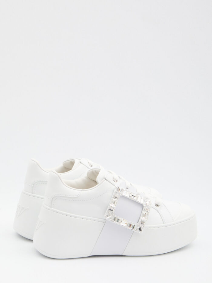 Roger Vivier Viv' Skate sneakers in leather