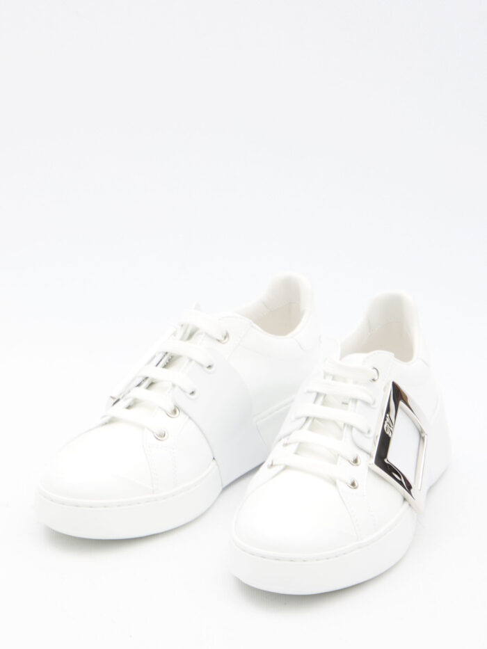 Roger Vivier Leather Viv' Skate sneakers