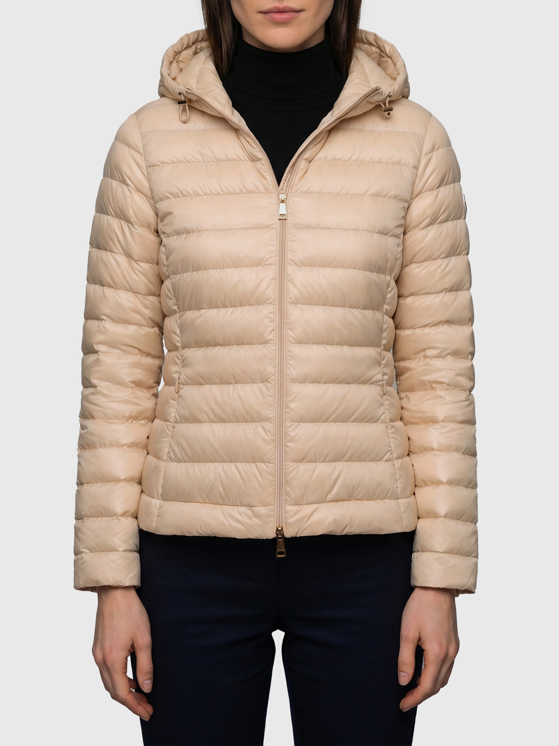 Moncler Igelhood short down jacket in longue saison