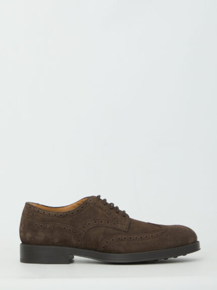 Tod's Lace-up suede shoes