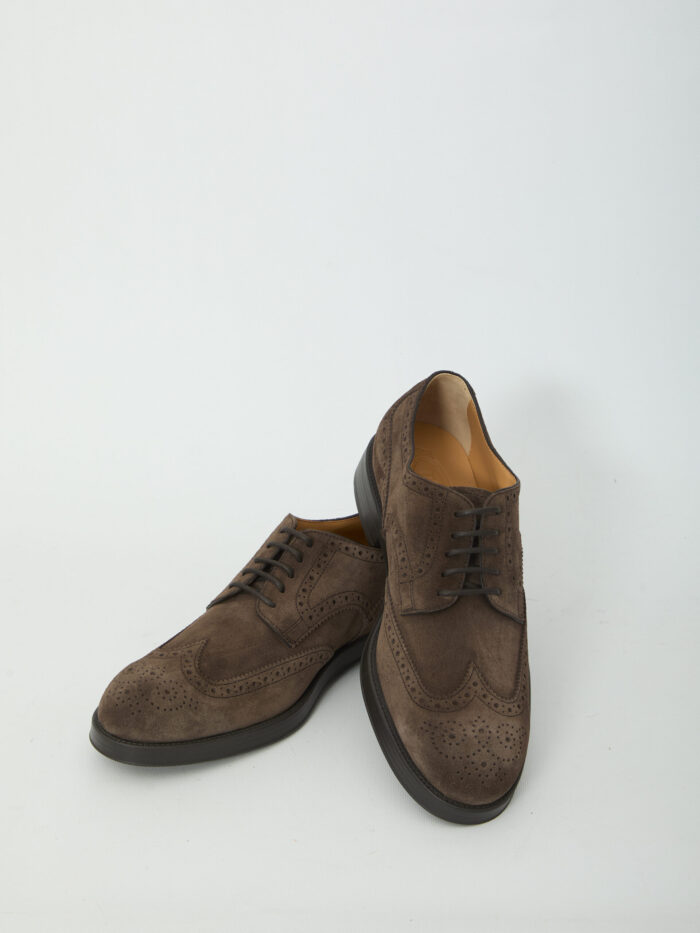 Tod's Lace-up suede shoes