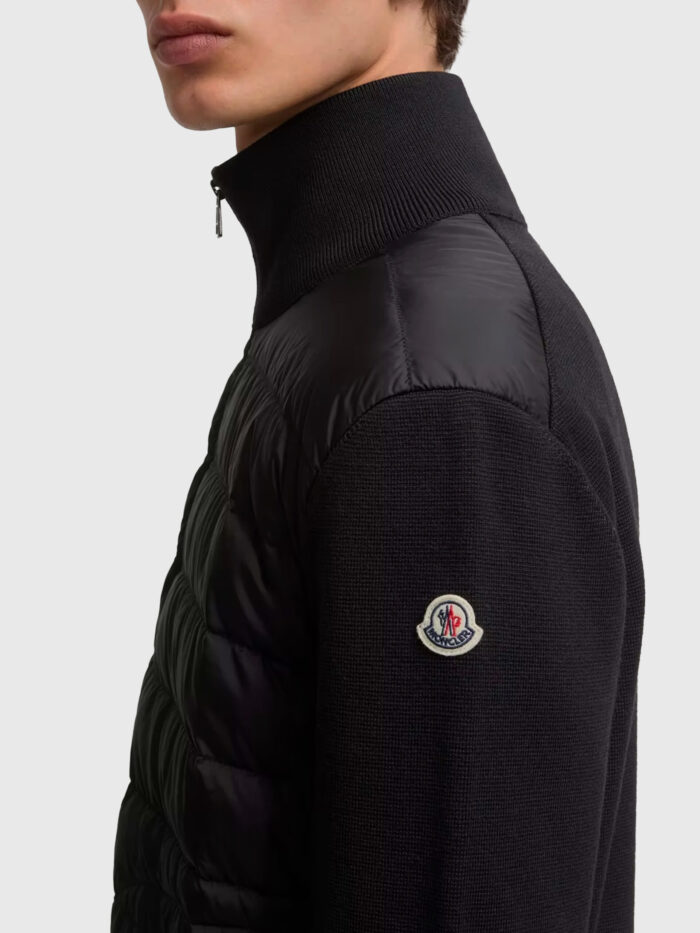Moncler Padded zip-up cardigan