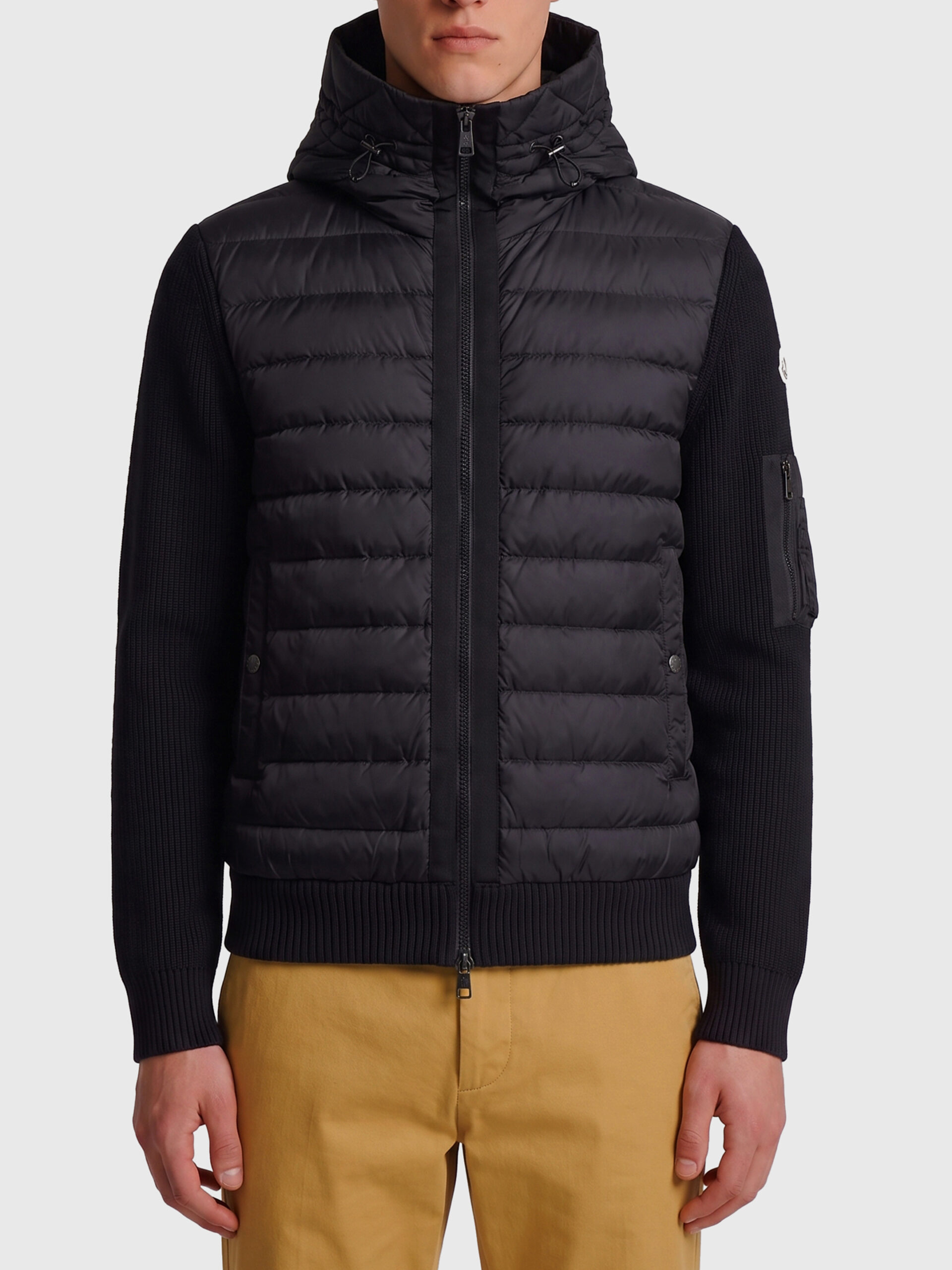 Moncler Padded zip-up cardigan