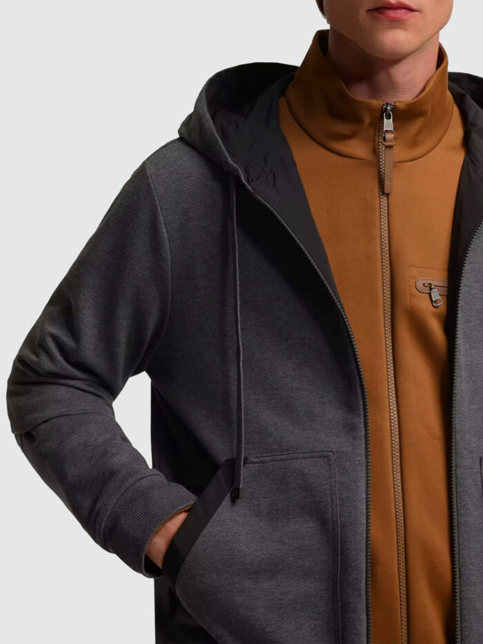Moncler Reversible zip-up sweatshirt