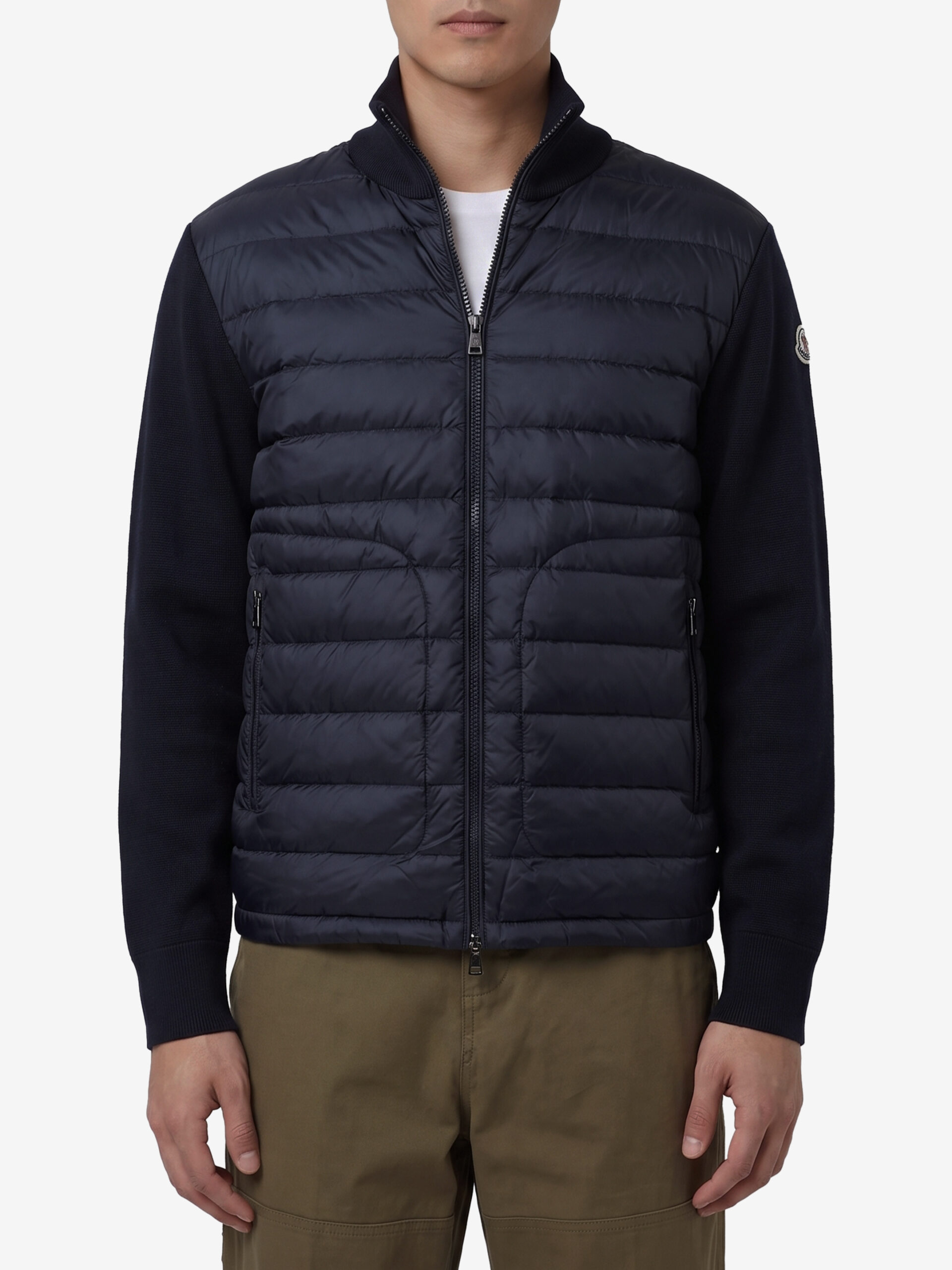 Moncler Padded zip cardigan