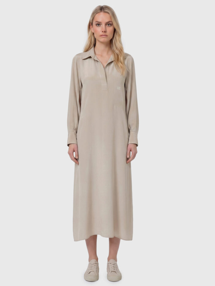 Max Mara Gambero silk polo dress