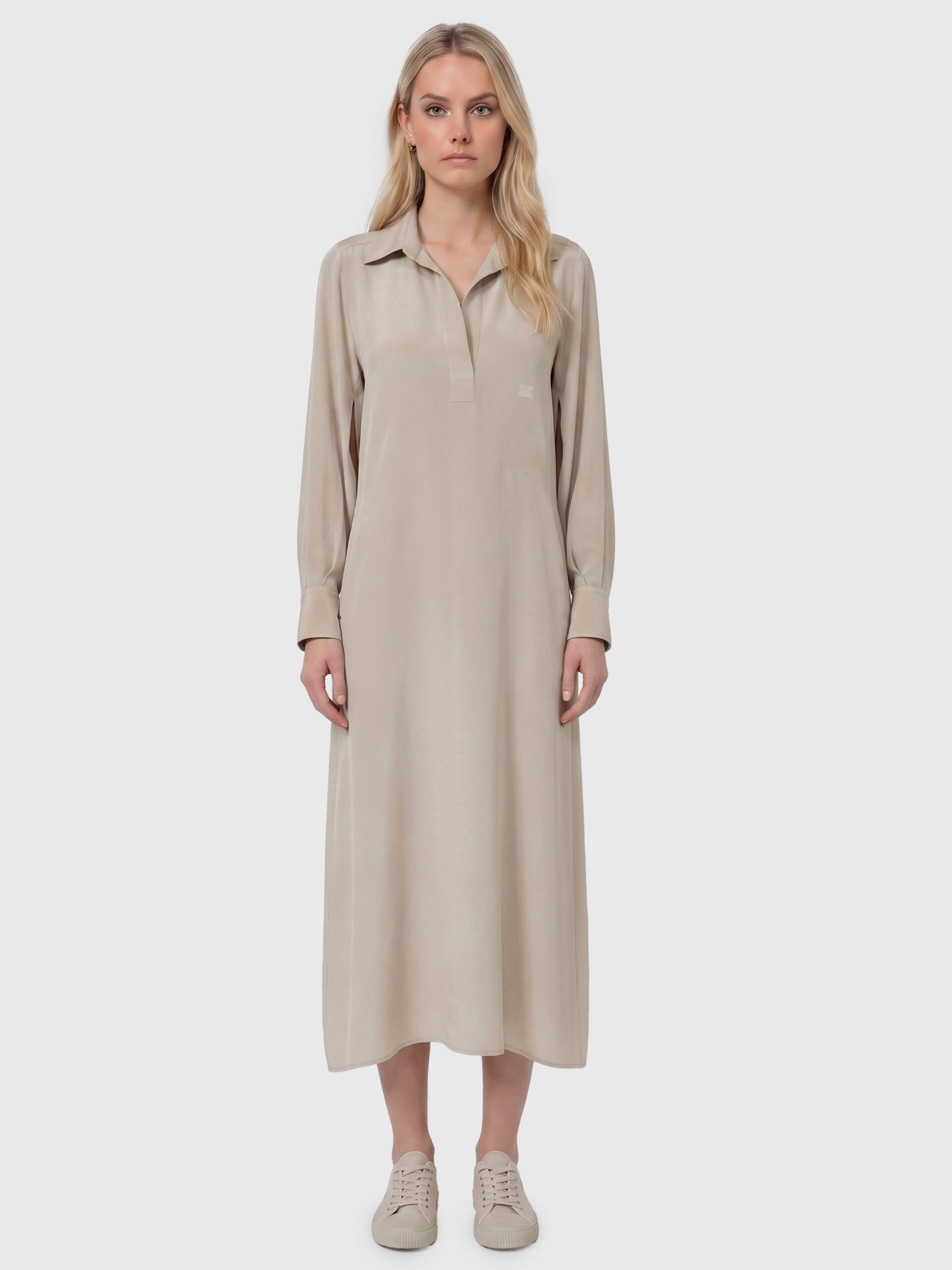 Max Mara Gambero silk polo dress