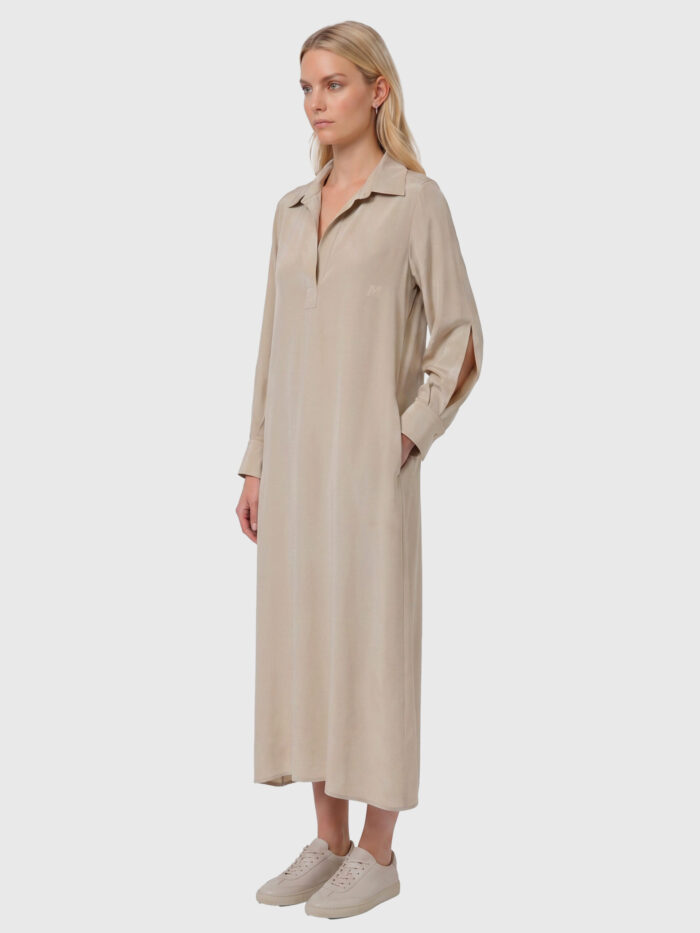 Max Mara Gambero silk polo dress