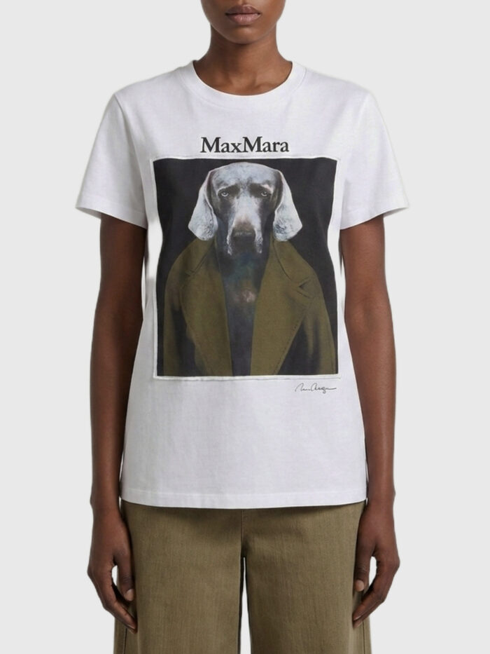 max mara iconic print calca t shirt Max Mara Iconic print Calca T-shirt