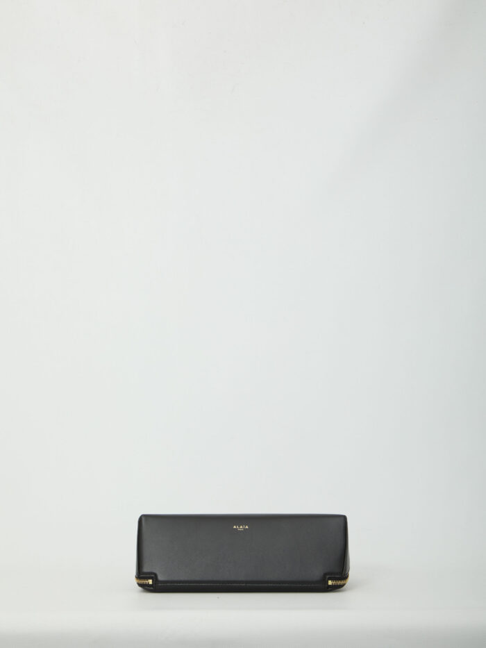 Alaia Black Delta bag small