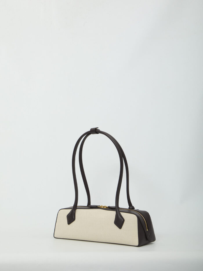Alaia Le Teckel bag medium in canvas