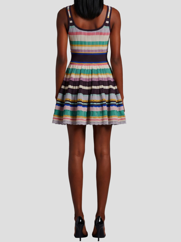 Alaia Multicolour Crinoline mini dress
