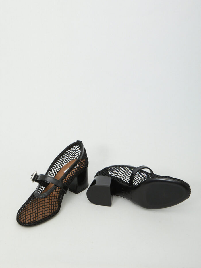 Alaia Mesh Mary Jane pumps