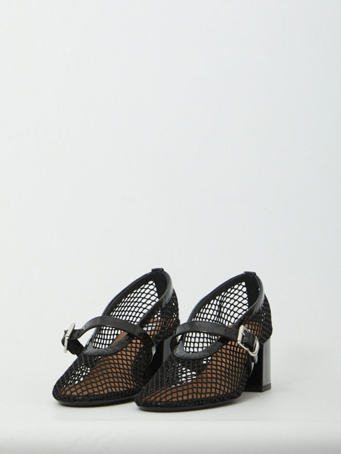 Alaia Mesh Mary Jane pumps