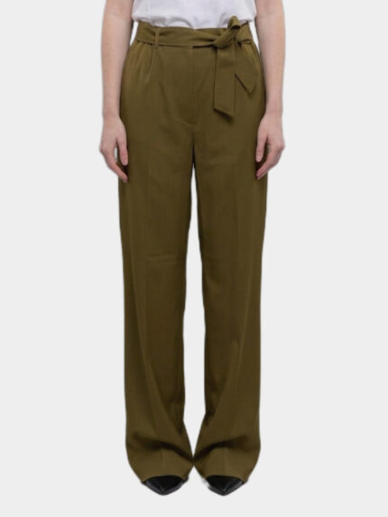 Max Mara Editto wool trousers with belt