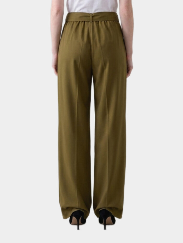 Max Mara Editto wool trousers with belt
