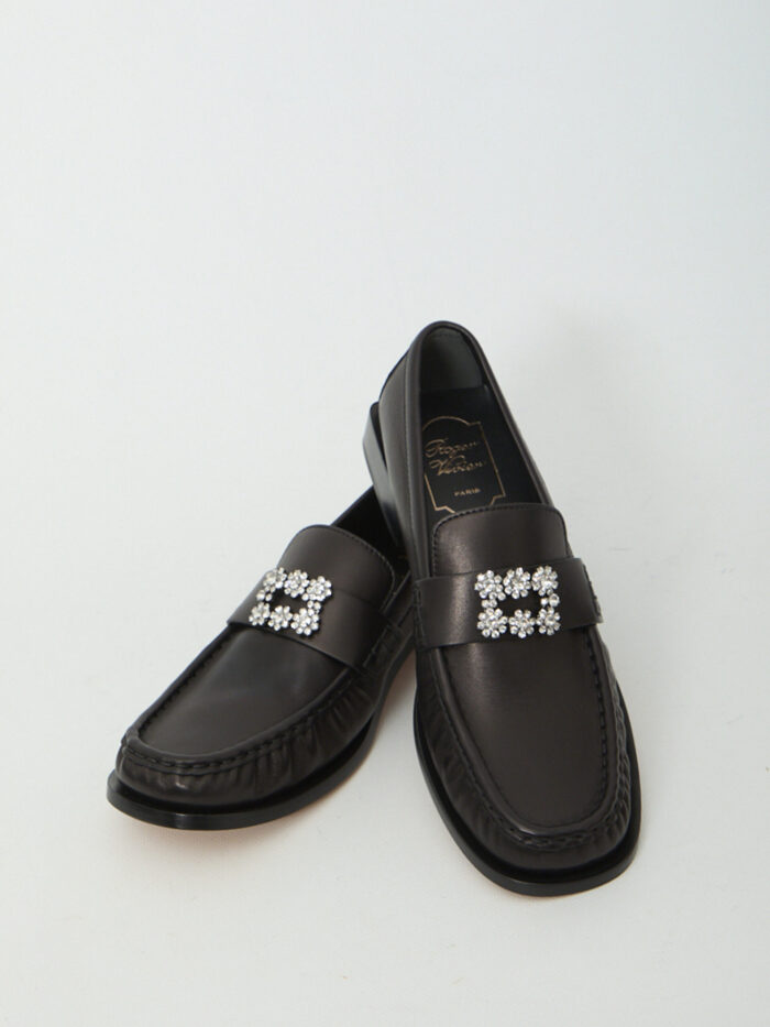 Roger Vivier Viv' Rangers leather loafers