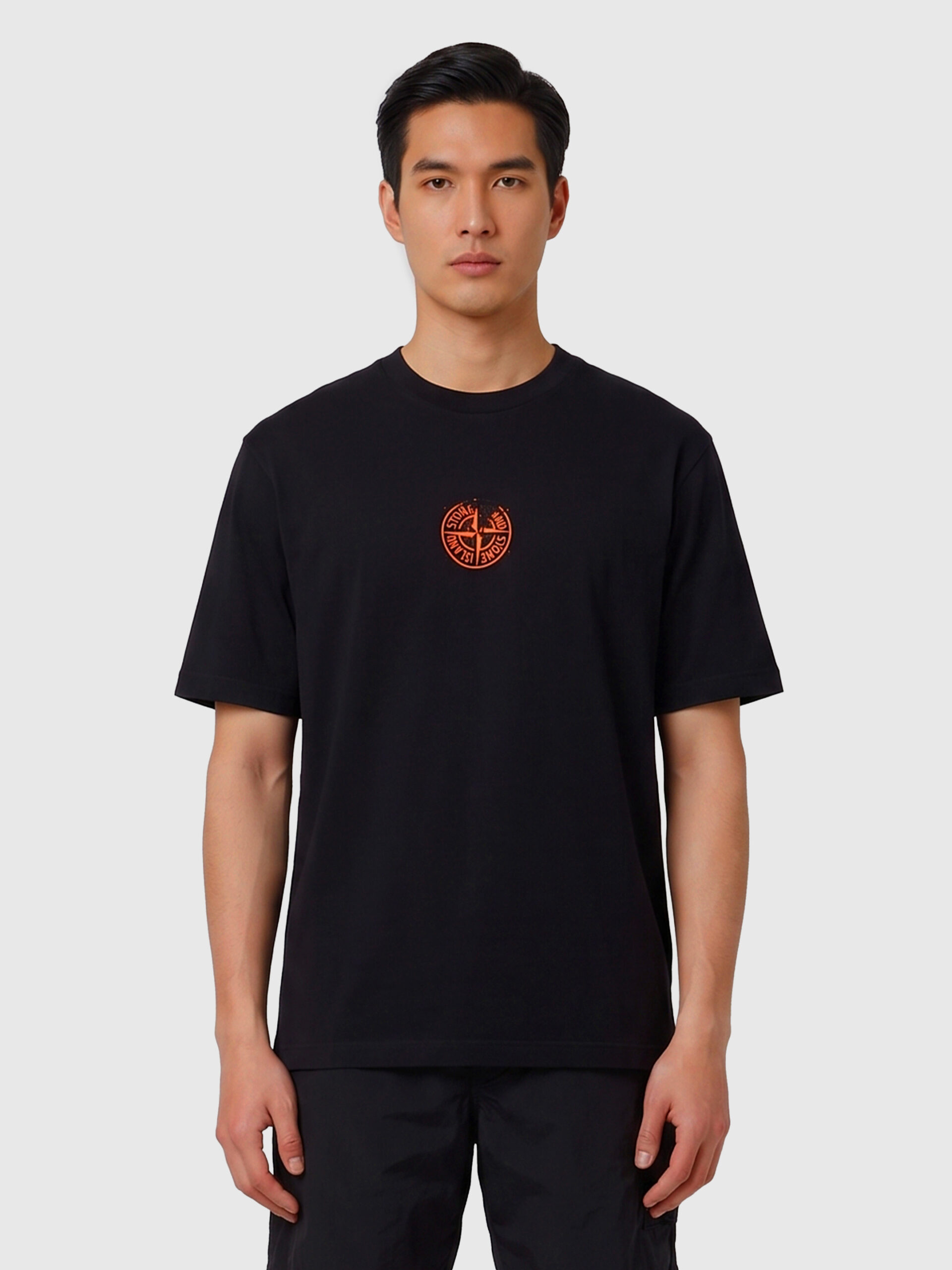 Stone Island Vertical Placement print T-shirt