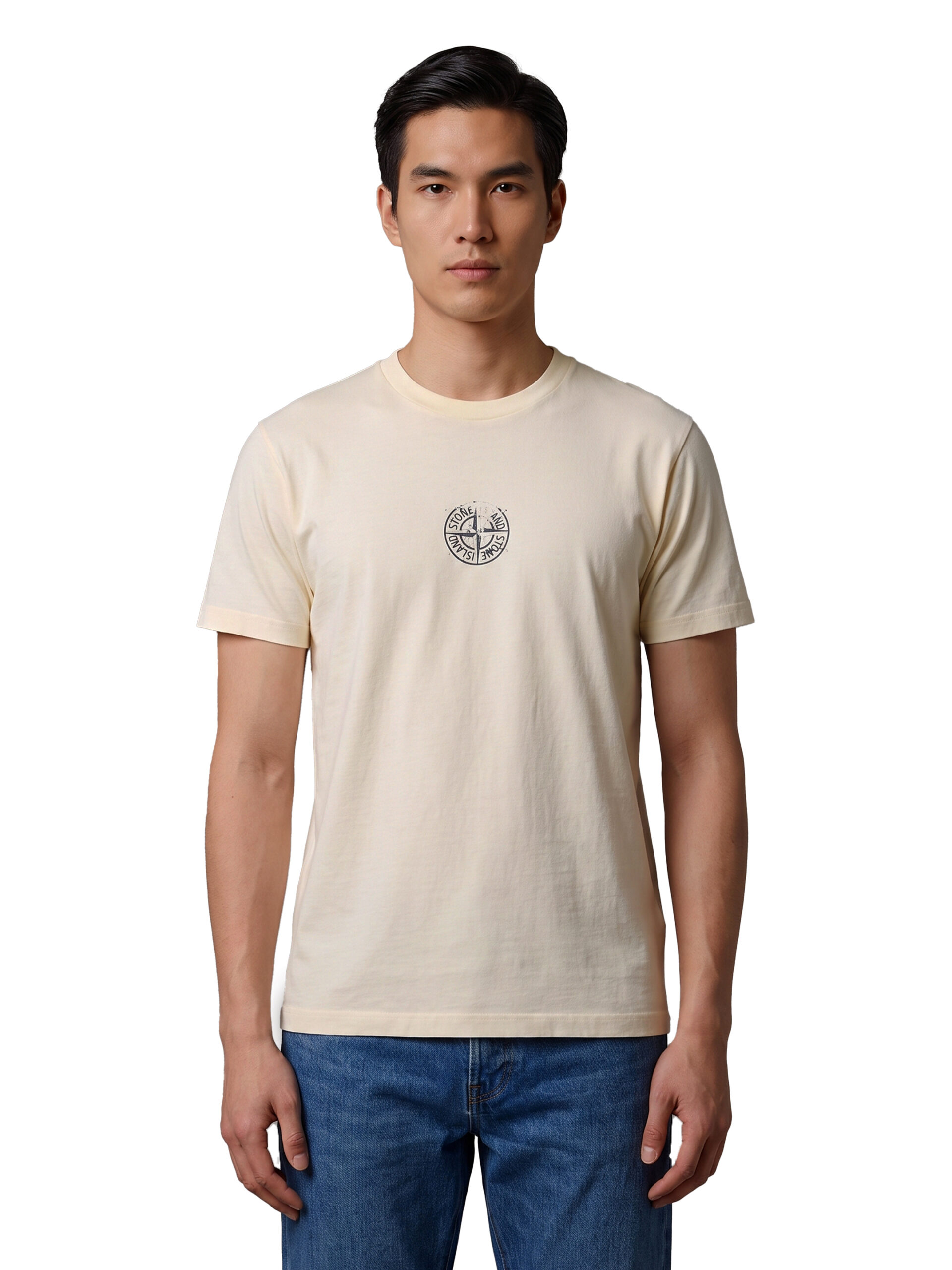 Stone Island Vertical Placement print T-shirt